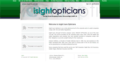 Desktop Screenshot of isighticare.ie