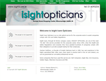 Tablet Screenshot of isighticare.ie